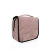 HMZXZ Hanging Travel Rose Marble Texure Print Toiletry Bag Folding Bathroom Gym Organizer Portable Cosmetic Wash Bag for Women Girls view 1
