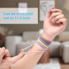 100PCS Colorful Large Hair Ties, Cotton Hair Bands Seamless Ponytail Holders for Women, Hair Elastics No Damage, 10 Colors by BAOLI view 3