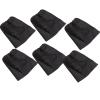 EXCEART 10Pcs Disposable Bath Skirt Non Woven Salon Shower SPA Dress Towels Bathtub Body Wrap for Women Ladies Black view 1