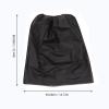 EXCEART 10Pcs Disposable Bath Skirt Non Woven Salon Shower SPA Dress Towels Bathtub Body Wrap for Women Ladies Black view 3