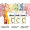 10 Set Facial cover Vitamin C Brightening Moisturizing Facial Care Mask Elitia ETTM03 (Vitamin C) view 3