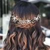 CASDRE Starfish Bride Wedding Hair Vine Pearl Bridal Headpiece Beach Wedding Hair Accessories for Women and Girls(C Gold) view 1