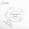 CASDRE Starfish Bride Wedding Hair Vine Pearl Bridal Headpiece Beach Wedding Hair Accessories for Women and Girls(C Gold) view 2