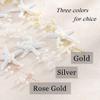 CASDRE Starfish Bride Wedding Hair Vine Pearl Bridal Headpiece Beach Wedding Hair Accessories for Women and Girls(C Gold) view 3