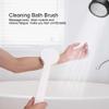 Bath Brush, Long Handle Convenient Bath Brush, for Bathhouse Bathroom Body Massage Body(White) view 2