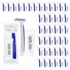 Disposable Razors in Bulk,razors individually wrapped bulk,Twin Blade Razors with Clear Safety Cap and Shaving Cream, Razors For Homeless, Hotel,Air Bnb,Shelter/Homeless/Travel (50 PCS) view 1