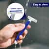 Disposable Razors in Bulk,razors individually wrapped bulk,Twin Blade Razors with Clear Safety Cap and Shaving Cream, Razors For Homeless, Hotel,Air Bnb,Shelter/Homeless/Travel (50 PCS) view 4