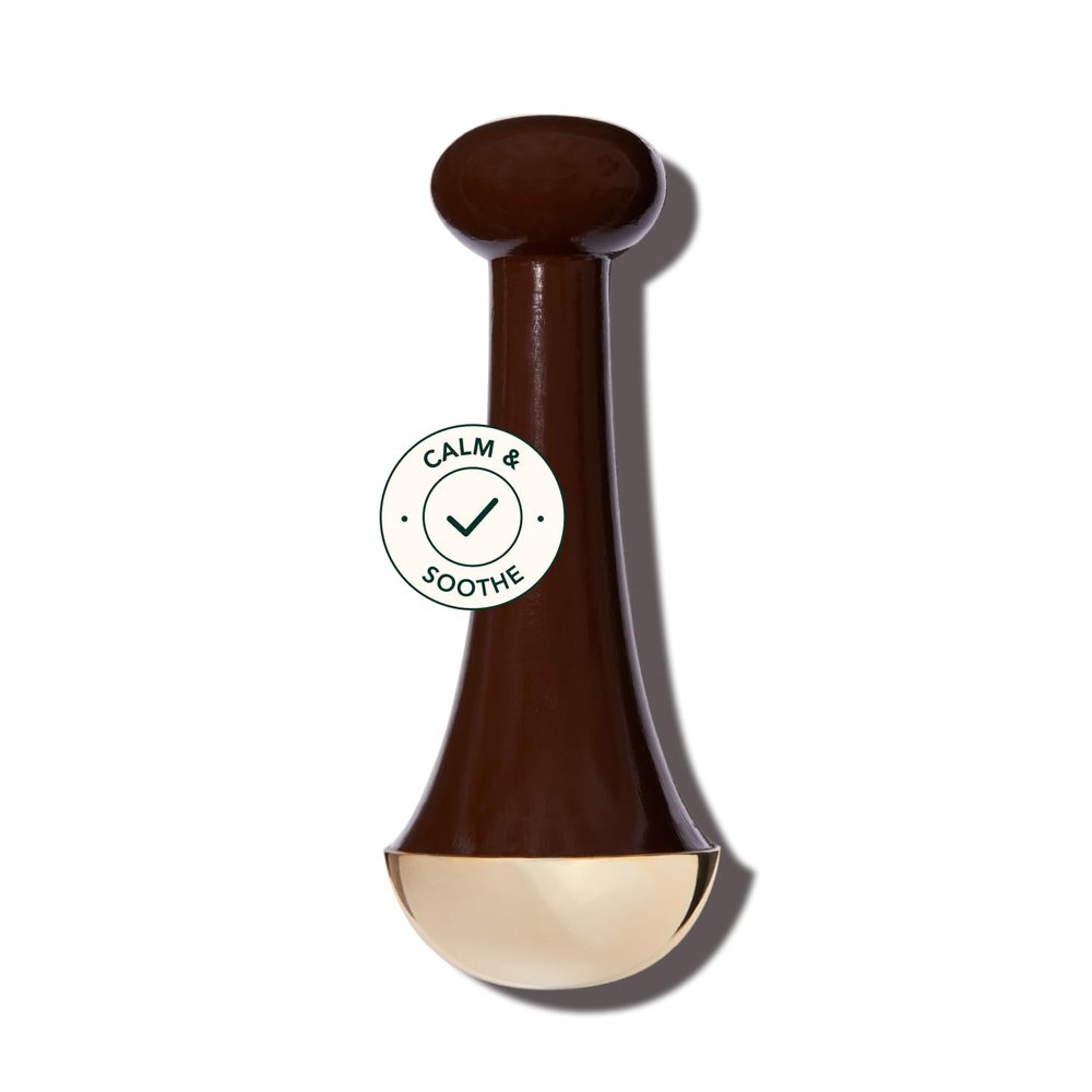 RANAVAT BOTANICS RANAVAT Kansa Wand Massage Tool - Facial Massager to Tone, Lift, & Re-Energize - Ayurvedic Skin Rejuvenating Under-Eye & Contouring Face Sculpting Tool