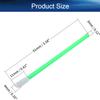 Auniwaig 50 Pcs Disposable Lip Brushes Lipstick Lip Gloss Wands Applicator Tool Green Make Up Lip Brush Disposable Lipstick Gloss Wands view 2
