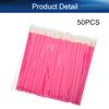 Auniwaig 50 Pcs Disposable Lip Brushes Lipstick Lip Gloss Wands Applicator Tool Rose Red Make Up Lip Brush Disposable Lipstick Gloss Wands view 4