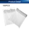 Auniwaig 100 Pcs Disposable Lip Brushes Lipstick Lip Gloss Wands Applicator Tool Transparent Make Up Lip Brush Disposable Lipstick Gloss Wands view 4