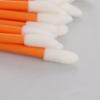 Auniwaig 50 Pcs Disposable Lip Brushes Lipstick Lip Gloss Wands Applicator Tool Orange Make Up Lip Brush Disposable Lipstick Gloss Wands view 3