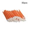 Auniwaig 50 Pcs Disposable Lip Brushes Lipstick Lip Gloss Wands Applicator Tool Orange Make Up Lip Brush Disposable Lipstick Gloss Wands view 4