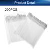 Auniwaig 200 Pcs Disposable Lip Brushes Lipstick Lip Gloss Wands Applicator Tool Transparent Make Up Lip Brush Disposable Lipstick Gloss Wands view 4
