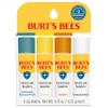 Burt's Bees 100% Natural Origin Rescue Lip Balm, Cooling Eucalyptus, Lemon, Honey, Unscented, 4 Tubes, Pack May Vary view 1