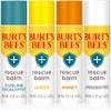 Burt's Bees 100% Natural Origin Rescue Lip Balm, Cooling Eucalyptus, Lemon, Honey, Unscented, 4 Tubes, Pack May Vary view 4