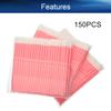 Auniwaig 150 Pcs Disposable Lip Brushes Lipstick Lip Gloss Wands Applicator Tool Pink Make Up Lip Brush Disposable Lipstick Gloss Wands view 3