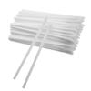 Auniwaig 50 Pcs Disposable Lip Brushes Lipstick Lip Gloss Wands Applicator Tool White Make Up Lip Brush Disposable Lipstick Gloss Wands view 1