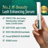 Biotin Lash Serum - Eyelash and Eyebrow Growth Serum for Thicker, Fuller Lashes and Brows, Korean Dermatologist-Developed, 0.35oz view 3