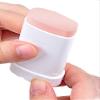 15ML White Empty Plastic Oval Homemade Lip Balm Tubes Lipstick Tube Deodorant Tubes Containers 10PCS view 2