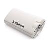15ML White Empty Plastic Oval Homemade Lip Balm Tubes Lipstick Tube Deodorant Tubes Containers 10PCS view 3