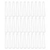 50pcs Tweezer Tip Covers: Clear Tweezer Point Protectors Cap - Makeup Beauty Supplies, General Size view 1