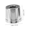 DOITOOL Shaver Base Safety Razor Stand Razor Storage Base Shaver Rack Shaving Kit Holder Razor Stand Razor Base Tool Travel Shave Razor Holder Aluminum Alloy Set Man Desk view 4
