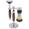 Union Razors SS4W Three Piece Shave Kit with Razor, Shaving Brush & Stand view 1