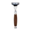Union Razors SS4W Three Piece Shave Kit with Razor, Shaving Brush & Stand view 2