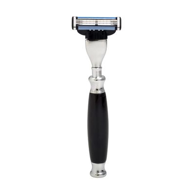 Union Razors SS3RZ Razor with Black Wood Handle