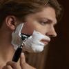 Union Razors SS3RZ Razor with Black Wood Handle view 3