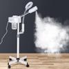 BBBuy 2 in 1 Facial Steamer Professional Nano Ionic Face Deep Cleansing Hydration with 5X Magnifying LED Lamp & Rolling Wheels, High Frequency, Portable Home Spa Salon Beauty Skin Care Equipment view 1