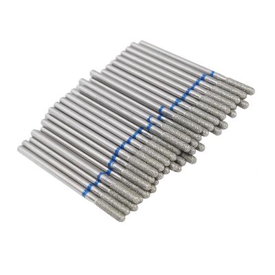 Nail Drill Bits, Nail Drill Bits 50pcs Portable Nail Drill Bits Dead Skin Removal Nail Grinding Polishing Head Accessory M-41.25 Nail Files for Nail Cutter Cuticle Manicure