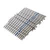 Nail Drill Bits, Nail Drill Bits 50pcs Portable Nail Drill Bits Dead Skin Removal Nail Grinding Polishing Head Accessory M-41.25 Nail Files for Nail Cutter Cuticle Manicure view 1