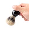 EXCEART 4pcs Bristle Shaving Brushes Plastic Handle for Men Tool for Smooth Shaving and Beard Grooming and Colors view 3