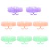 Beaupretty 8pcs Hair Shampoo Brush for Scalp Care Deep Cleaning Massage Ergonomic Scalp for Men and Circulation and Reusable Cleaning Tool Random Style view 1