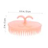 Beaupretty 8pcs Hair Shampoo Brush for Scalp Care Deep Cleaning Massage Ergonomic Scalp for Men and Circulation and Reusable Cleaning Tool Random Style view 2