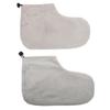HEALLILY Paraffin Wax Bath Cotton Booties Moisturizing Work Foot Covers Feet Treatment Kit Grey Paraffin Wax Warmer Insulated Foot Wraps for Women Warm Therapy view 1