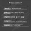 100Pcs Permanent Makeup Tattoo Needles 1RL Eyebrow PMU Cartridge Needles for 600D-G Machine,1RL 0.35MM view 3