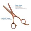 5.5 Inch Hair Thinning Scissors 440C Thinning Shears Professional Hair Shears Barber Scissors Convex Edge KINSARO for Hairdresser Barbershop or Home Use view 4