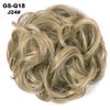 10Pc Curly Chignon Messy Hair Bun Hair Scrunchies Extension Curly Wavy Messy Synthetic Chignon For Women Updo Hairpiece Q18 Color J24 view 2
