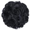 10Pc Curly Chignon Messy Hair Bun Hair Scrunchies Extension Curly Wavy Messy Synthetic Chignon For Women Updo Hairpiece Q18 Color 1 view 1