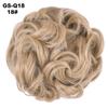 10Pc Curly Chignon Messy Hair Bun Hair Scrunchies Extension Curly Wavy Messy Synthetic Chignon For Women Updo Hairpiece Q18 Color 18 view 2