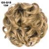 10Pc Curly Chignon Messy Hair Bun Hair Scrunchies Extension Curly Wavy Messy Synthetic Chignon For Women Updo Hairpiece Q18 Color 19 view 2
