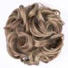 10Pc Curly Chignon Messy Hair Bun Hair Scrunchies Extension Curly Wavy Messy Synthetic Chignon For Women Updo Hairpiece Q18 Color 12T24 view 1