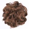 10Pc Curly Chignon Messy Hair Bun Hair Scrunchies Extension Curly Wavy Messy Synthetic Chignon For Women Updo Hairpiece Q18 Color 30 view 1