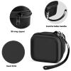 ANKHOH Case Compatible with Skull Shaver Electric Pitbull Pro Razor, Hard Travel Rotary Men Head Shavers Beard Trimmer Storage Bag with Zipper Mesh Pocket for Mustache Grooming Kit,Black-Only Box view 3