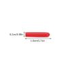 100 Pcs Red Plastic Eyelash Tweezers Cover Grafting Eyelashes Tips Covers Tweezer Point Protectors for Stainless Steel Straight Elbow view 4