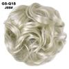 10Pc Curly Chignon Messy Hair Bun Hair Scrunchies Extension Curly Wavy Messy Synthetic Chignon For Women Updo Hairpiece Q18 Color J88 view 2