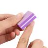 100 Pcs Mini Buffers for Nails 180/100 Grit Mini Nail Buffer Purple Nail Buffers for Natural Nails view 4